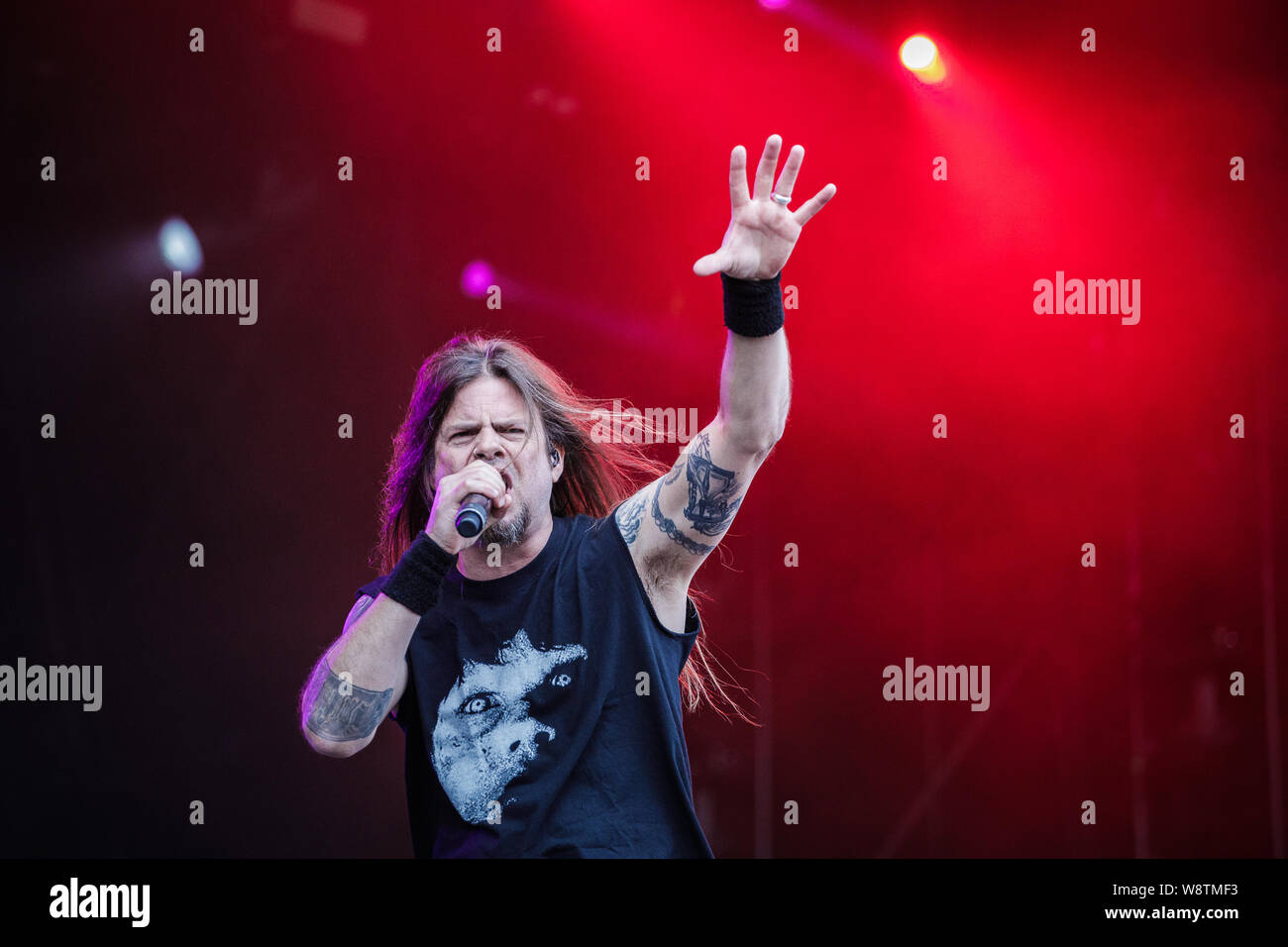 Queensryche perform live on stage at Bloodstock Open Air Festival, UK