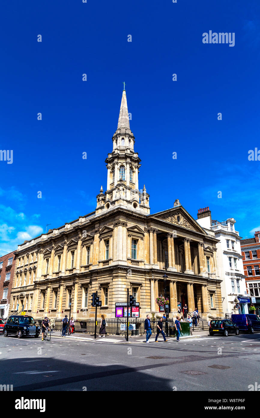 Hinde Street Methodist Church, London, UK Stock Photo