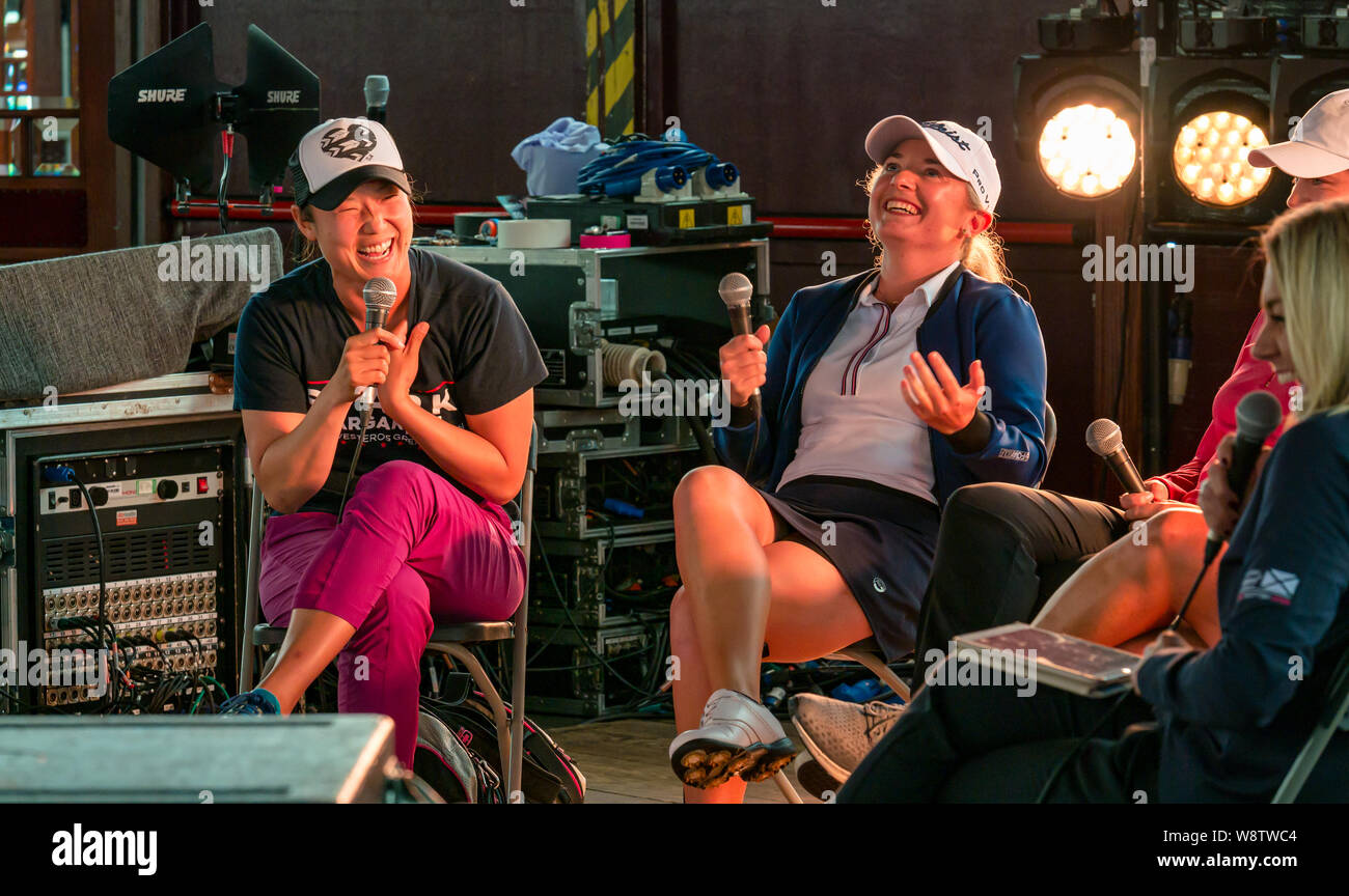 Top professional female golfers in Ladies Scottish Open in podcast On