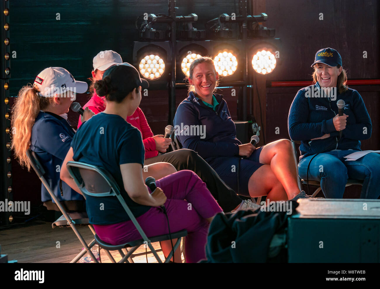 Top professional female golfers in Ladies Scottish Open in podcast On