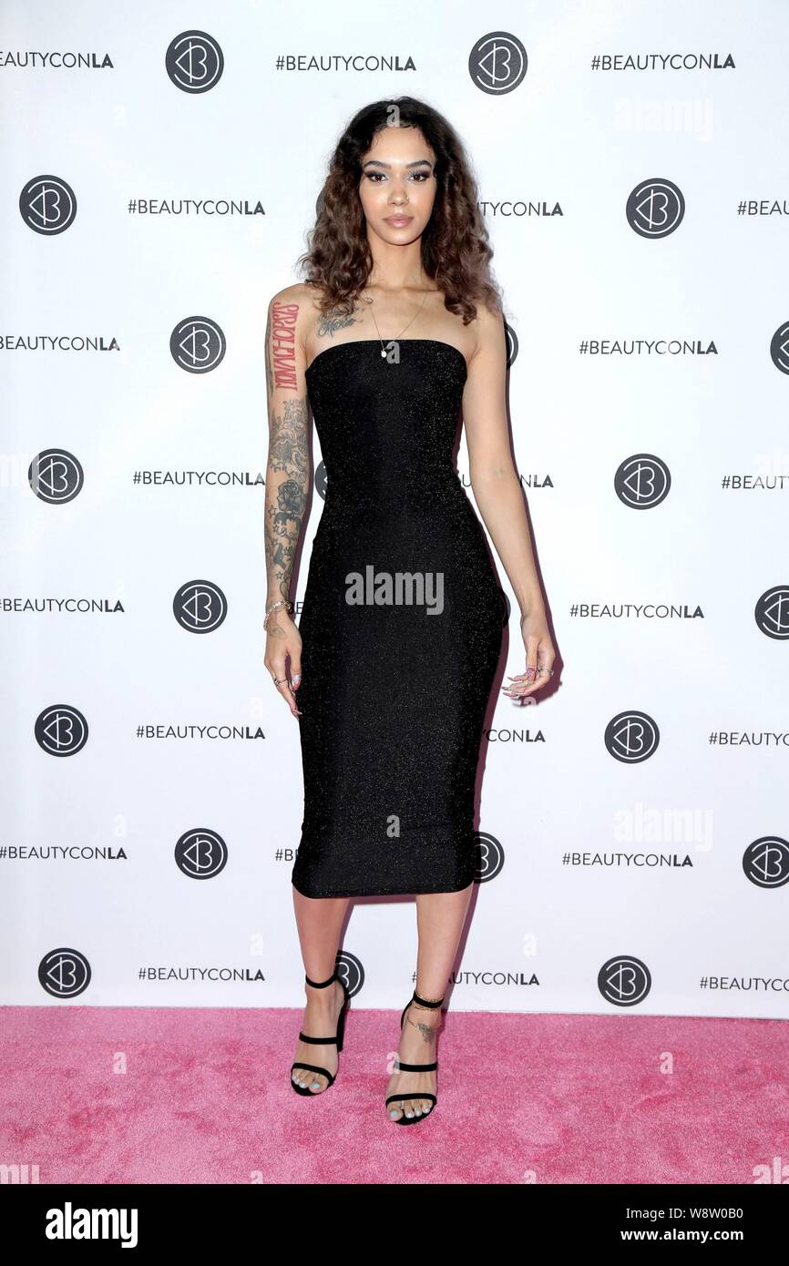 Los Angeles, CA. 10th Aug, 2019. Indyamarie Jean Pelton in attendance for  Beautycon Los Angeles 2019 -