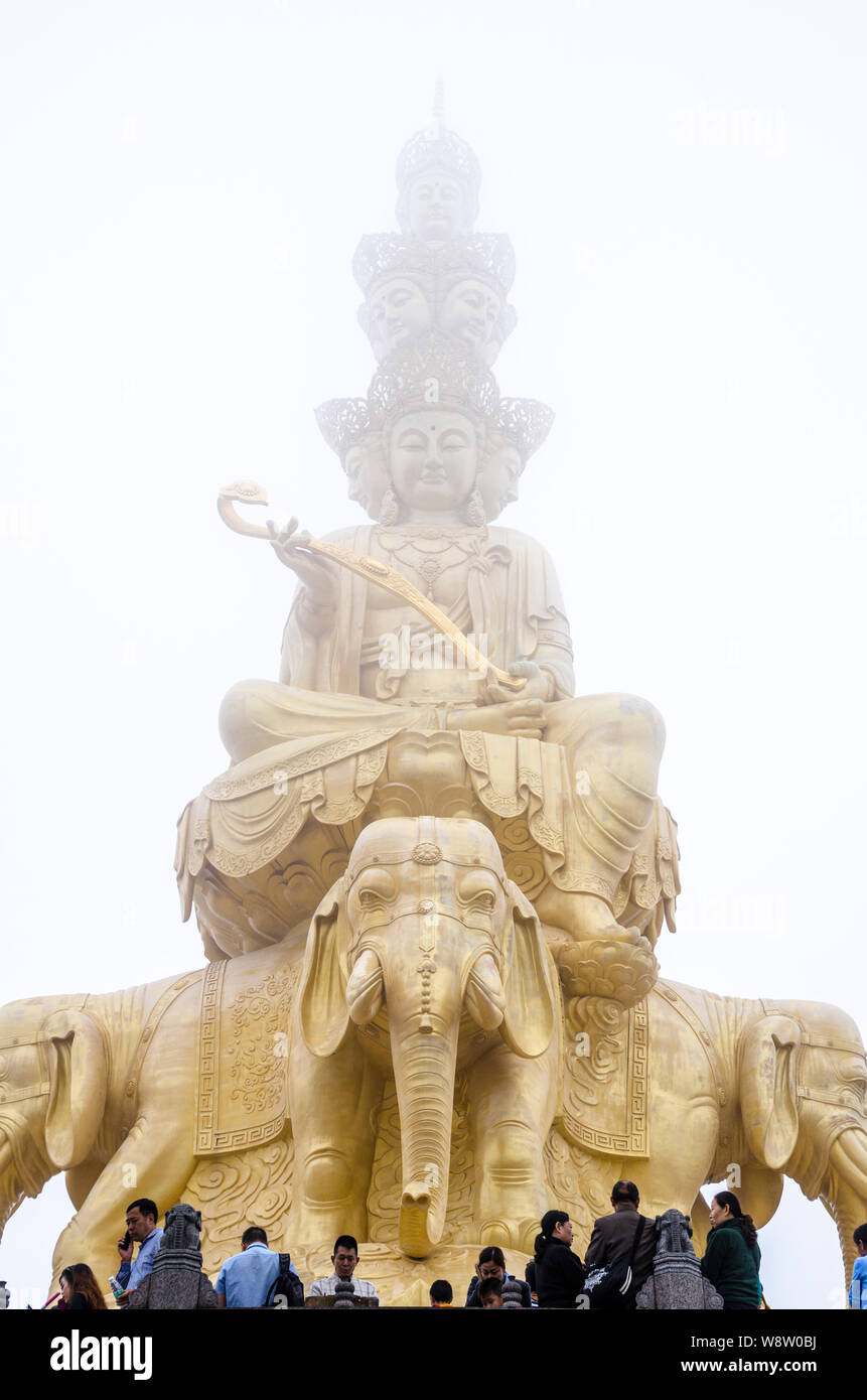 Emei Shan, Sichuan Province, China, Asia Stock Photo