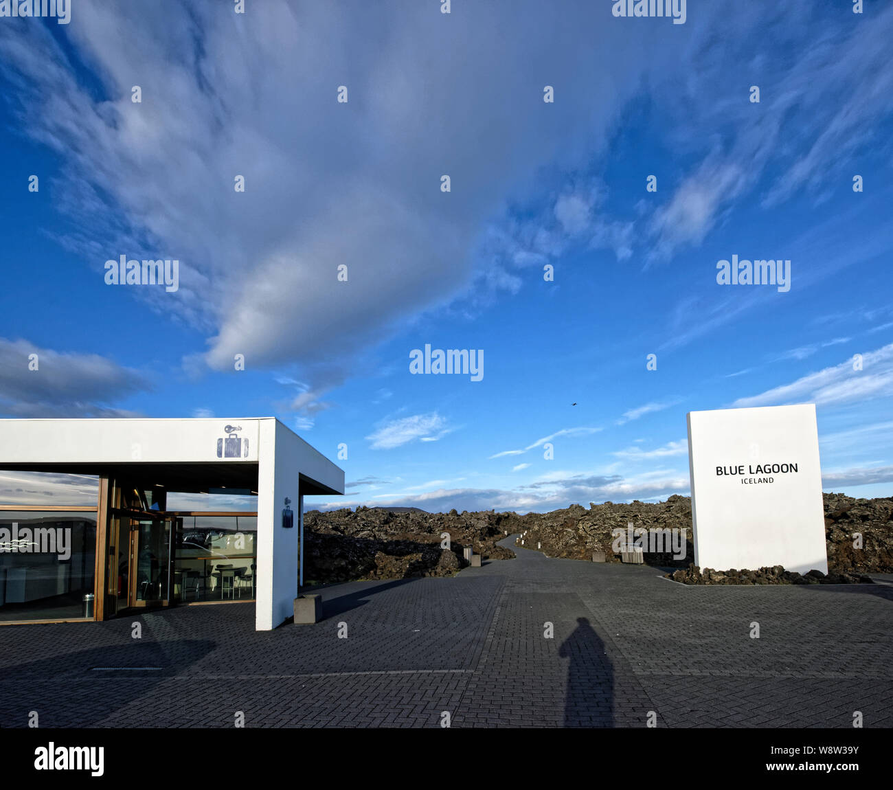 Blue Lagoon Reykjavik Stock Photo