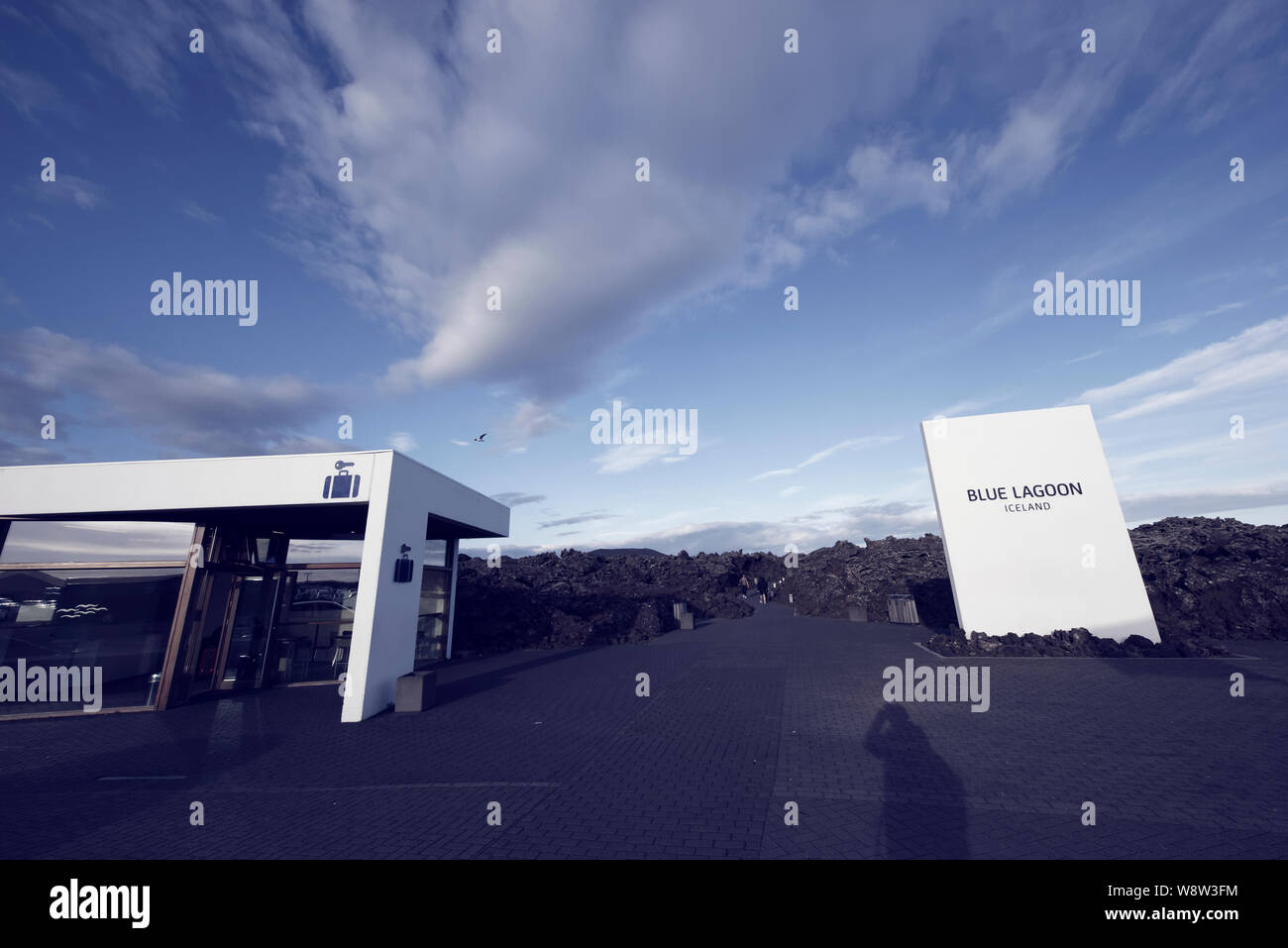 Blue Lagoon Reykjavik Stock Photo Alamy