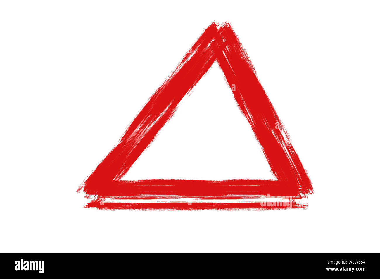 Red triangle hi-res stock photography and images - Alamy