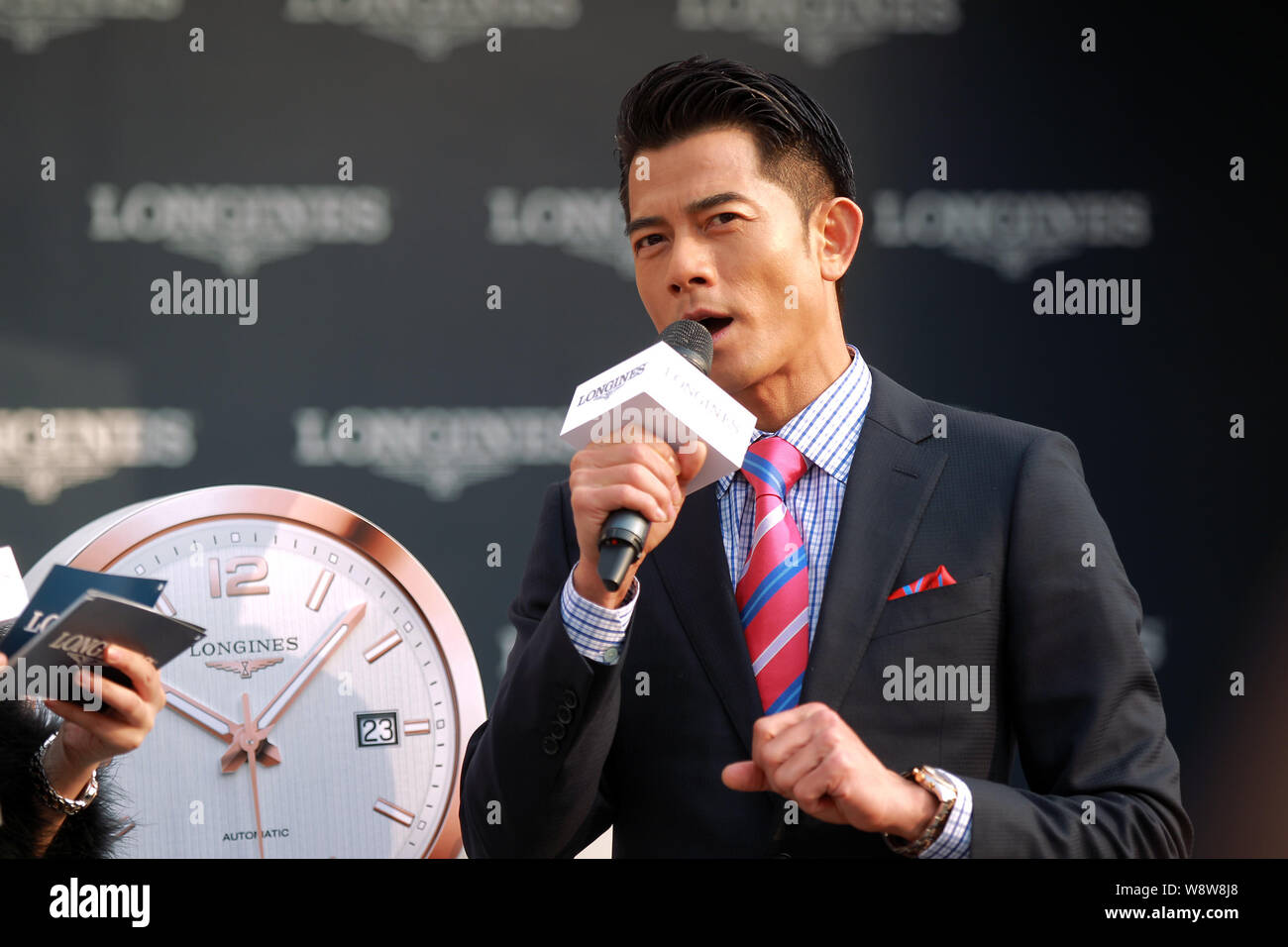 Aaron kwok longines watch best sale