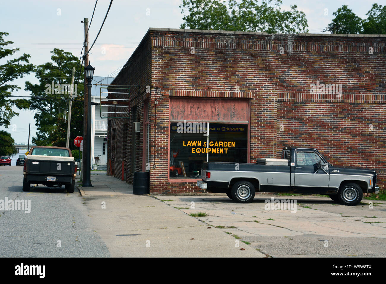 Downtown Hertford North Carolina Stock Photo Alamy