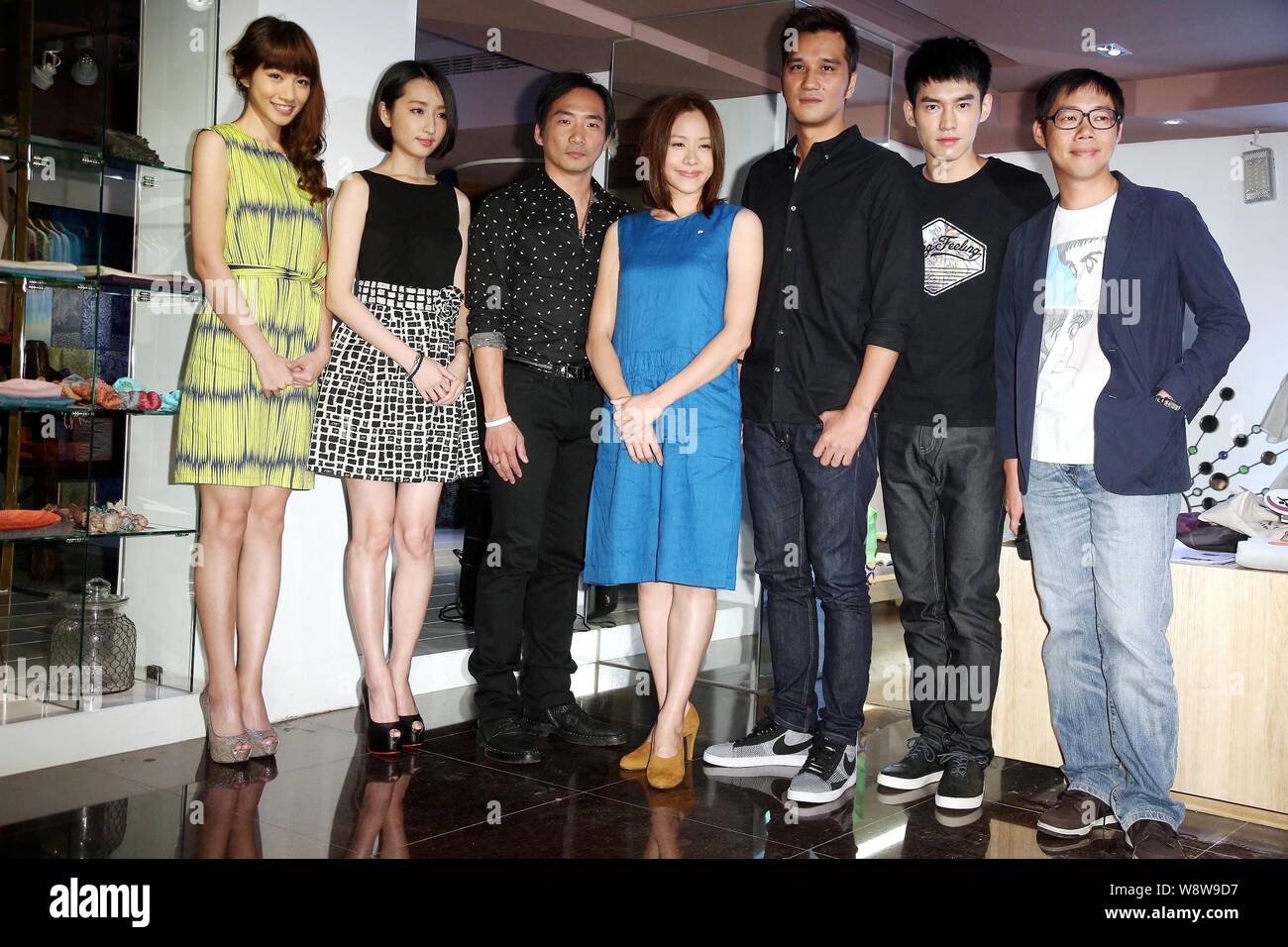 (From left) Taiwanese actresses Gina Lee Chien-na and Alice Ko, Stone