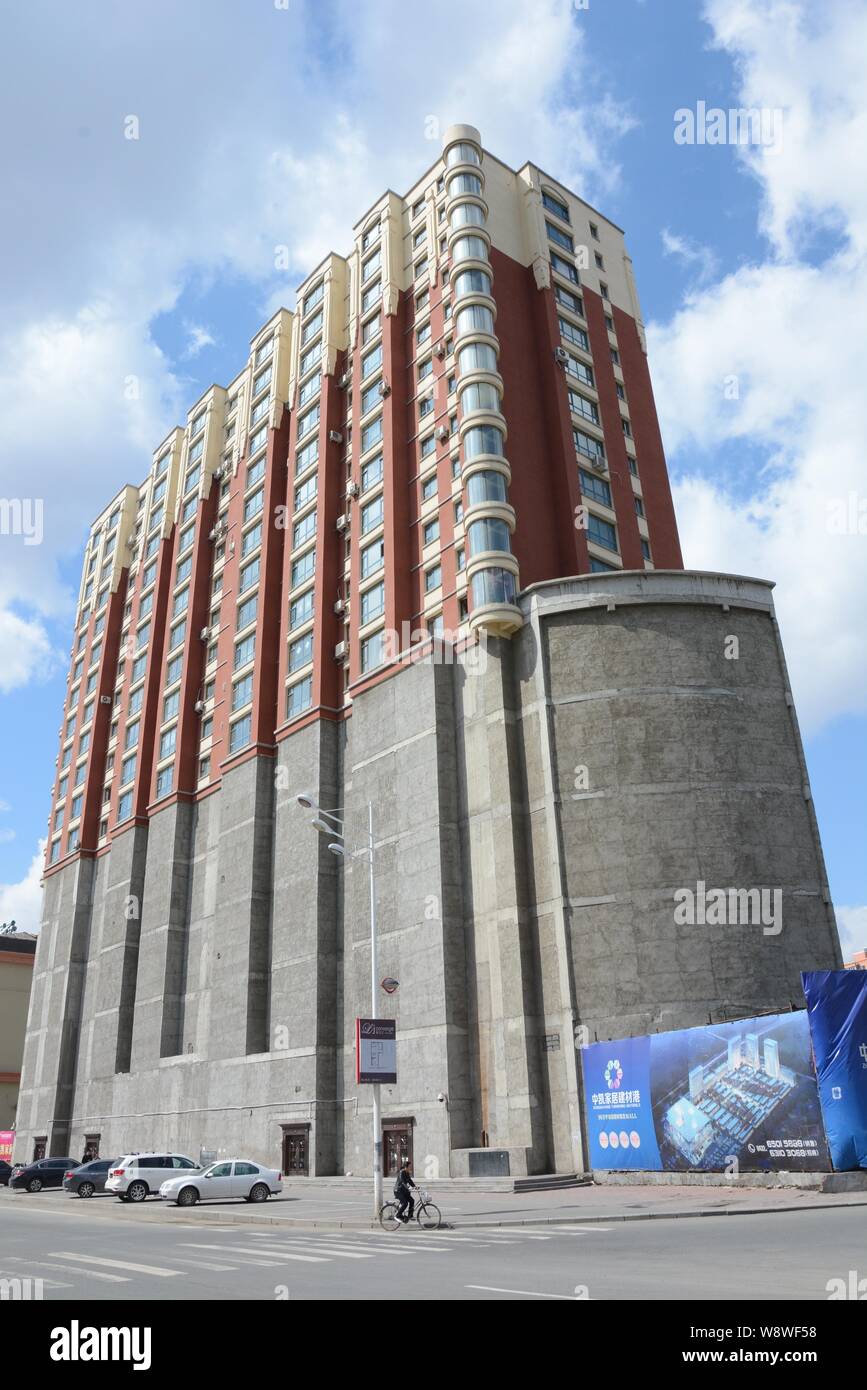 View Of The High Rise Residential Apartment Building Of