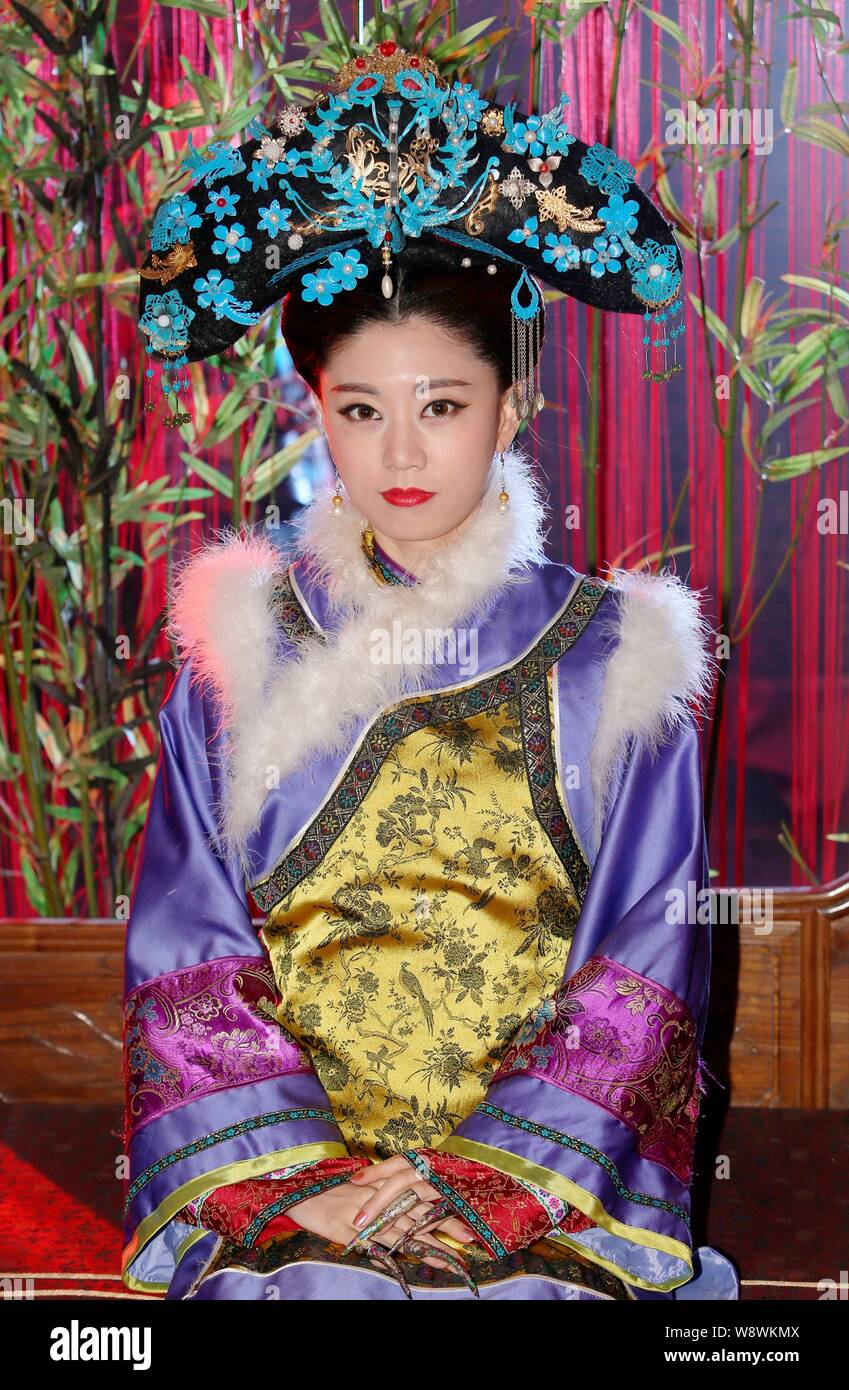 A Member Of South Korean Girl Group Swing Girls Dressed In A