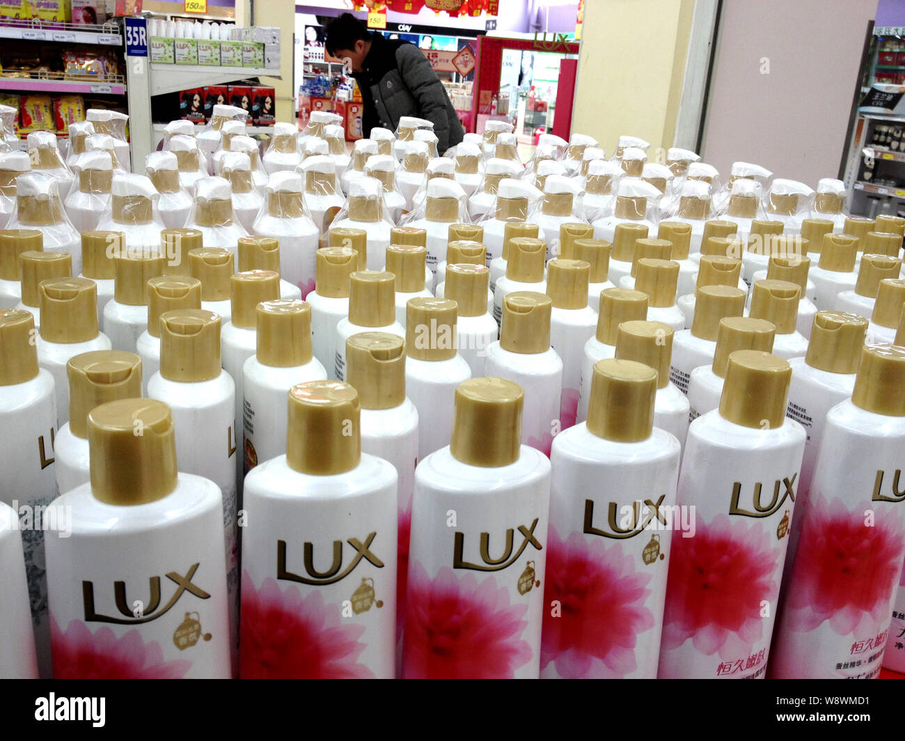 Lux shampoo on sale