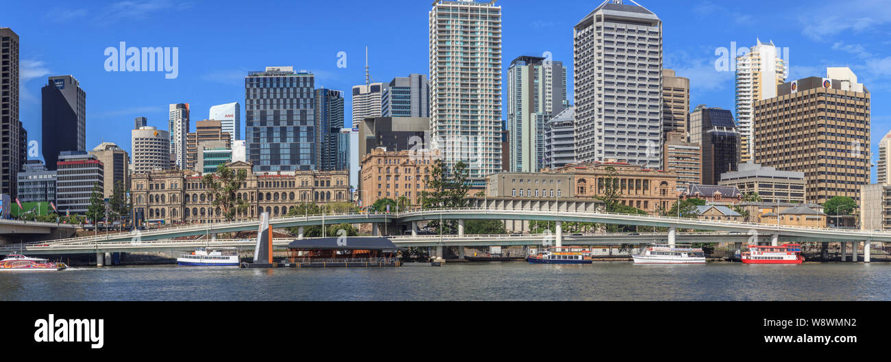 River City Panorama Stock Photo