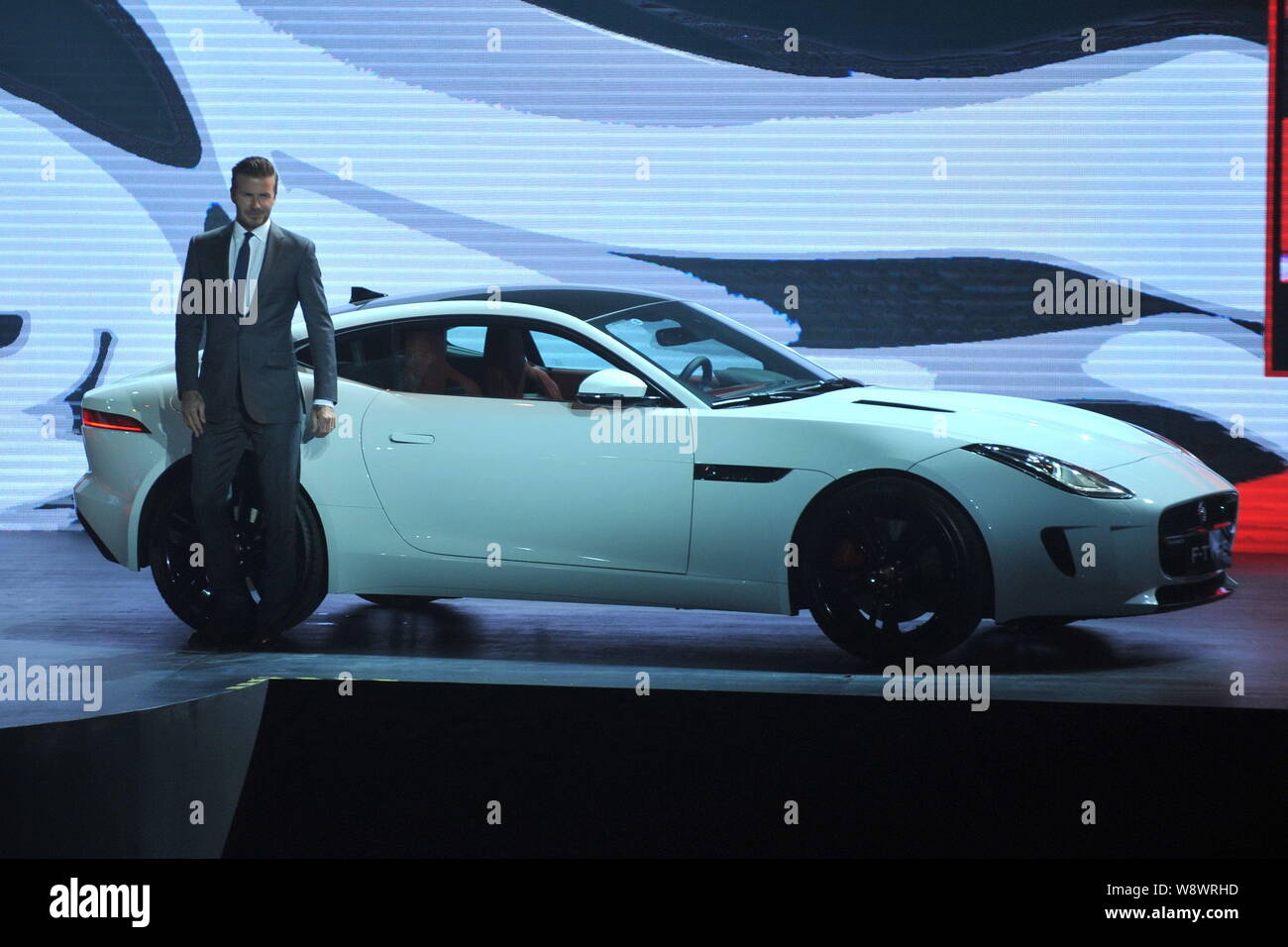 English Football Superstar David Beckham Poses With A Jaguar F Type Coupe During A Launch Event One Day Before The Opening Of The 13th Beijing Interna Stock Photo Alamy English Football Superstar David Beckham Poses With A Jaguar F Type Coupe During A Launch Event One Day Before The Opening Of The 13th Beijing Interna Stock Photo Alamy