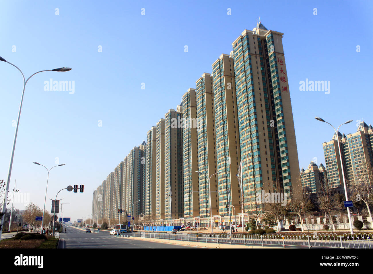 FILENew highrise residential apartment buildings are pictured in