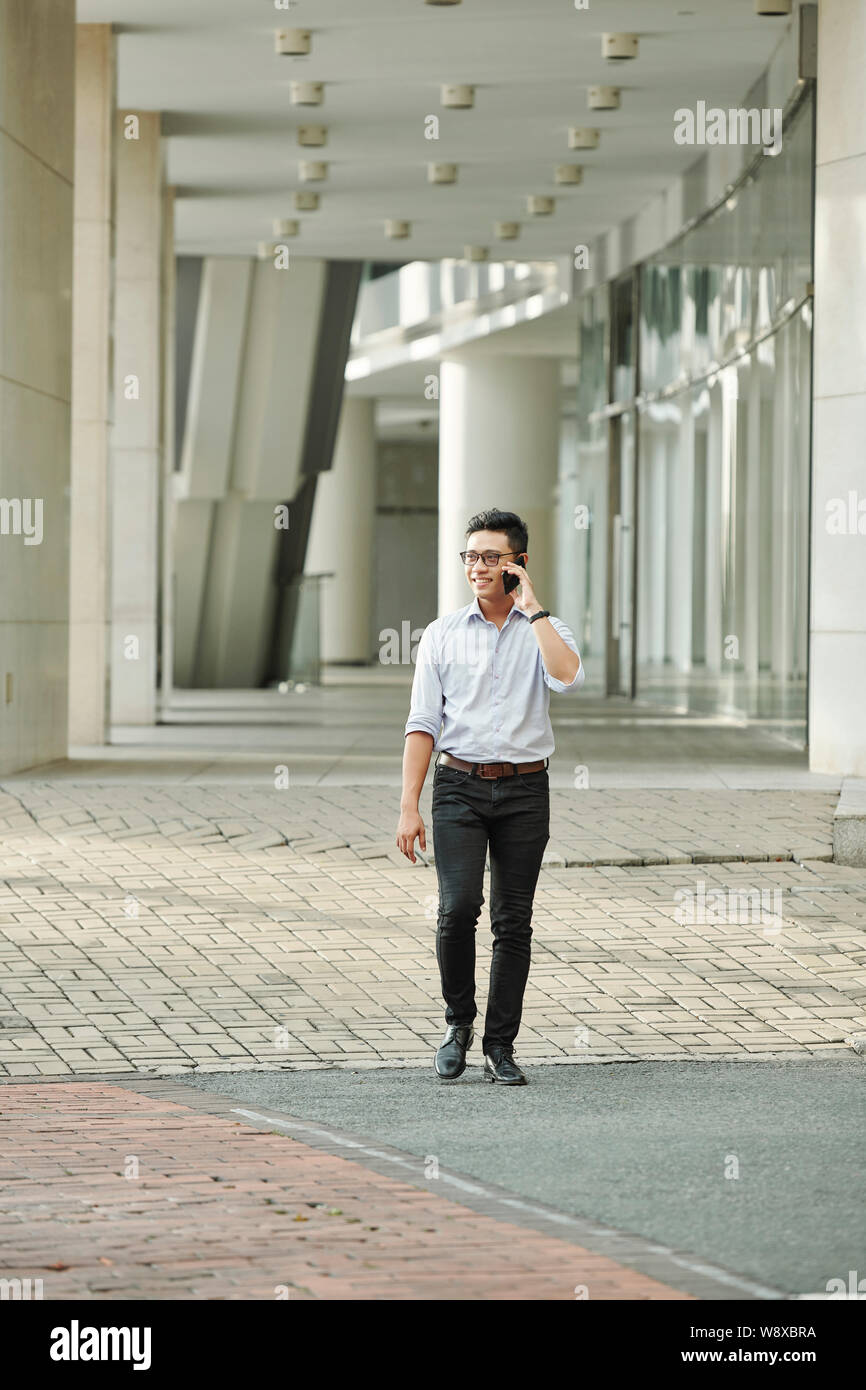 Confident successful businessman Stock Photo