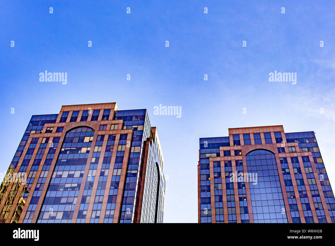 Two Identical Building Two identical designs hi-res stock photography and images - Alamy