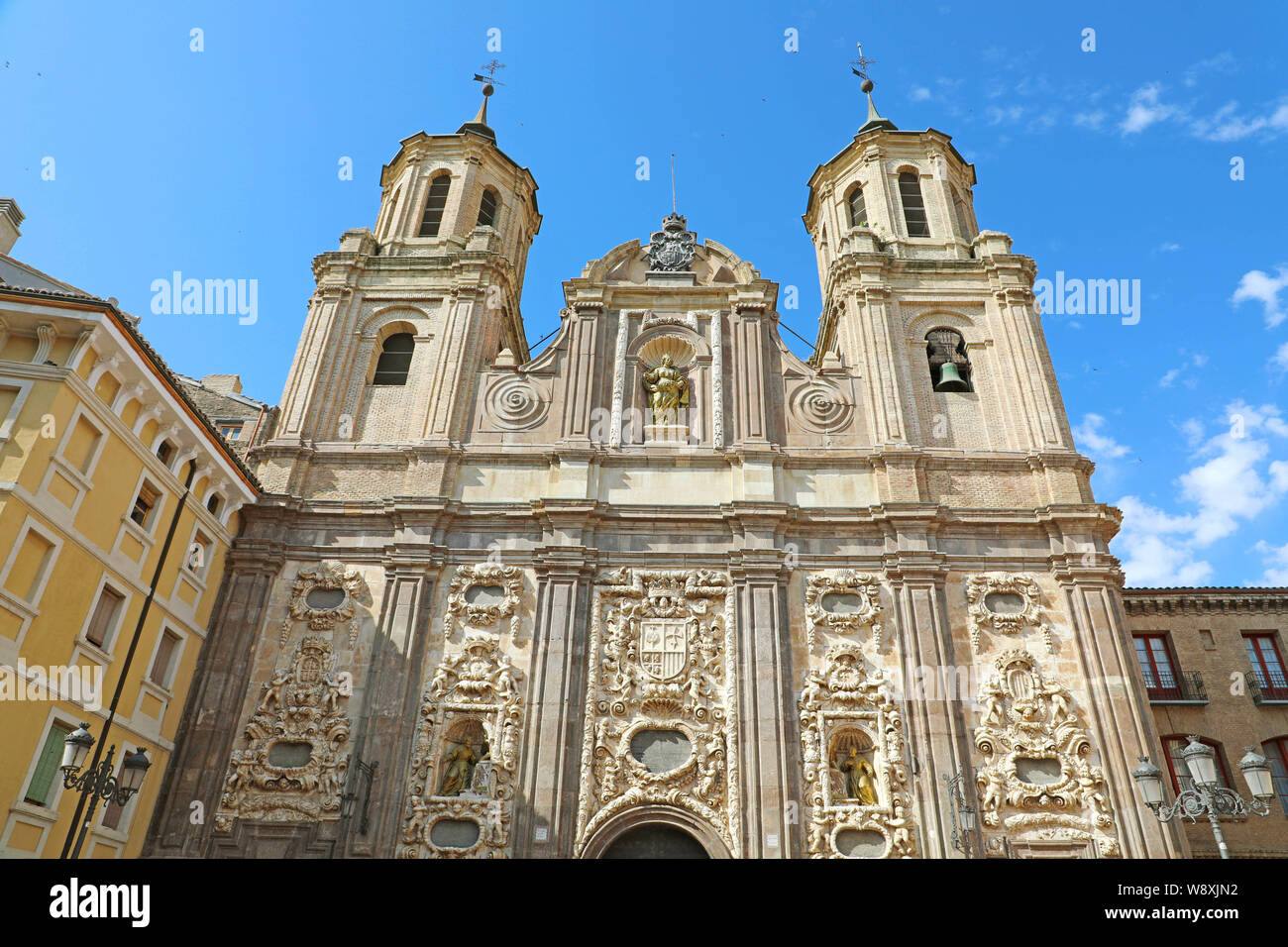 Church of Santa Isabel de Portugal, Zaragoza, Spain Stock Photo - Alamy