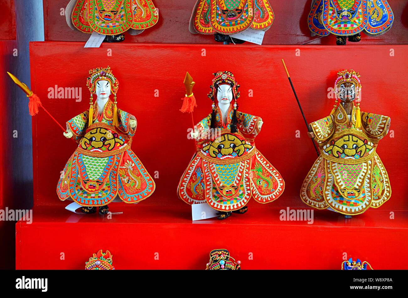 Chinese Puppet Traditonal Drama Show Stock Photo Alamy