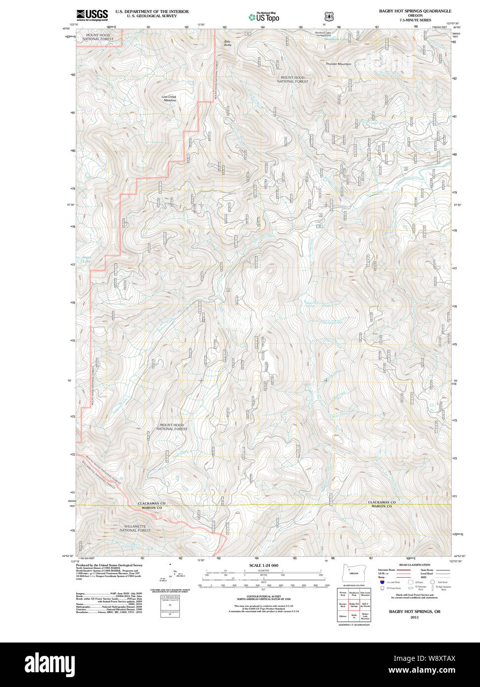 Oregon hot springs Cut Out Stock Images & Pictures Alamy