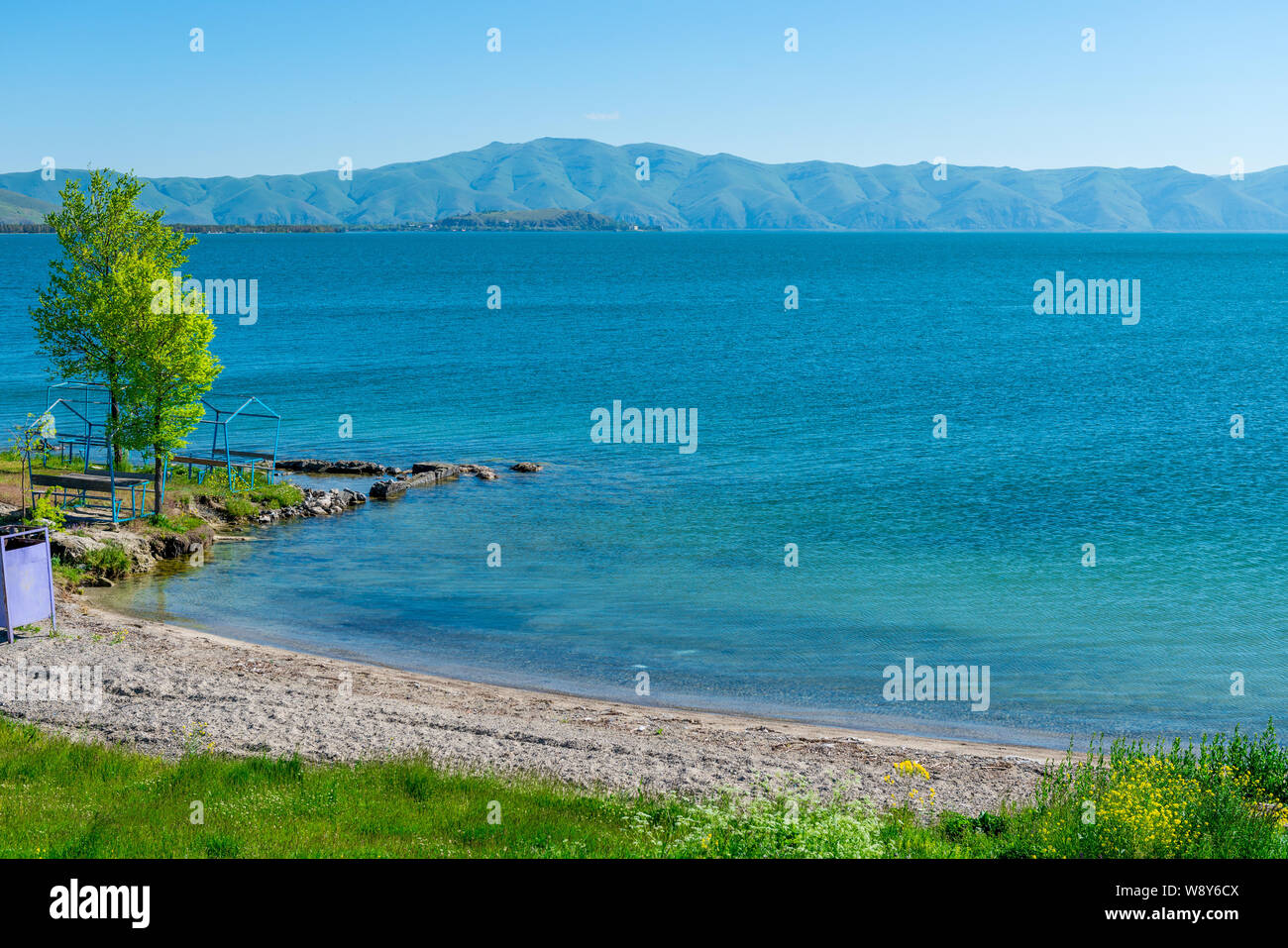 Beautiful lake sevan in hi-res stock photography and images - Alamy
