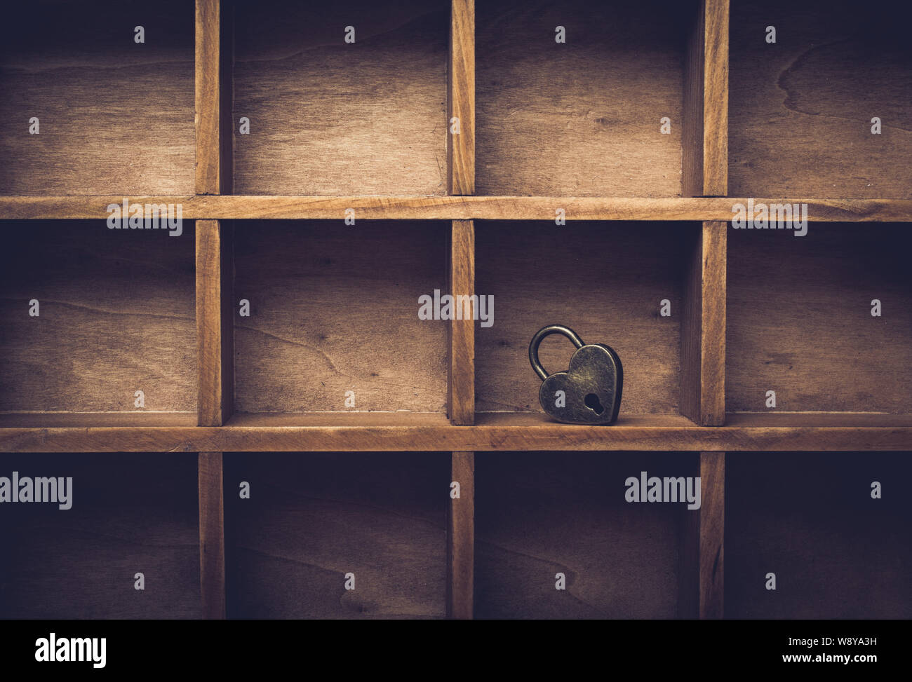 Metal padlock in heart shape as symbol of love Stock Photo - Alamy