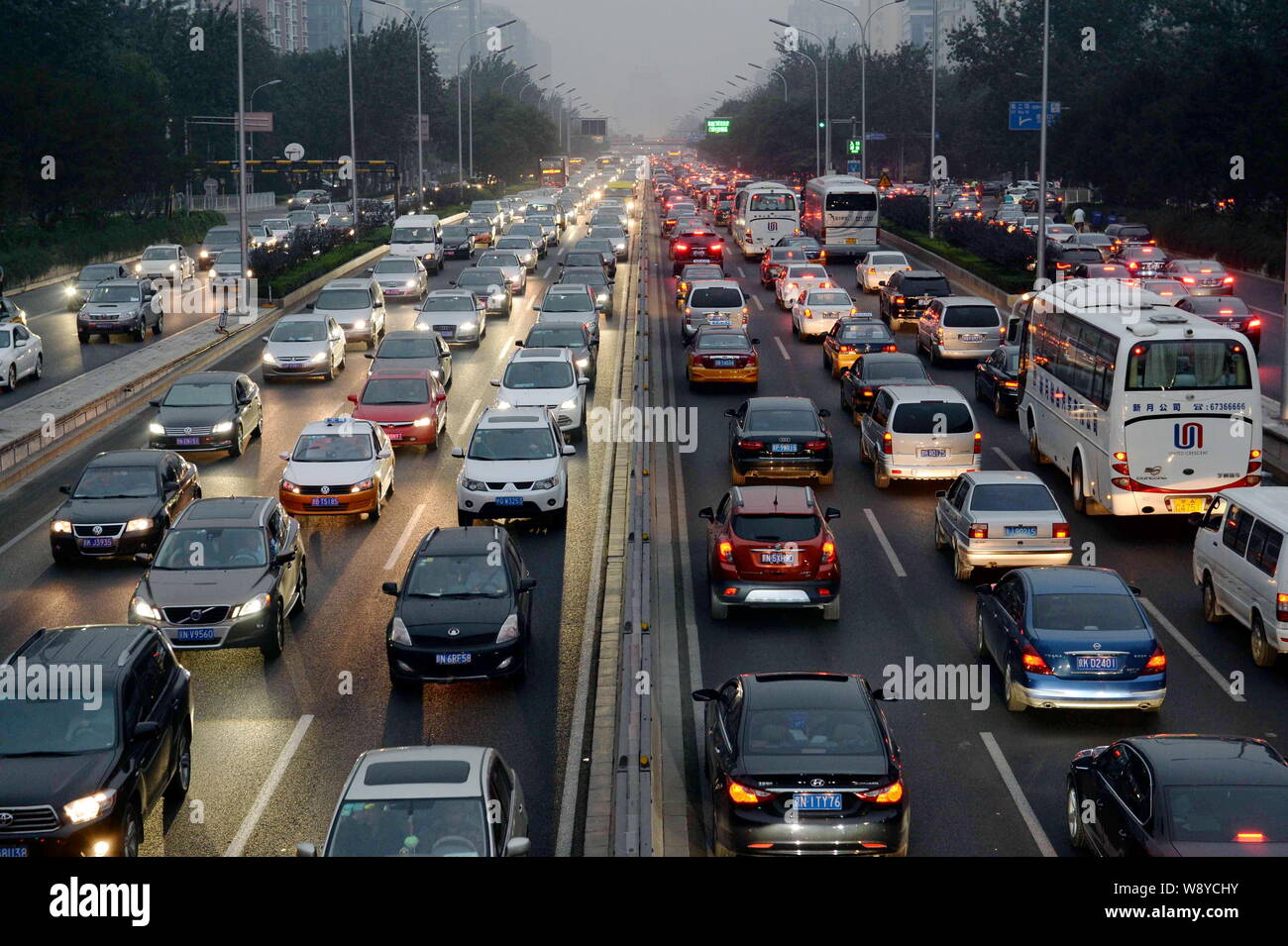 Road Crowded Traffic
