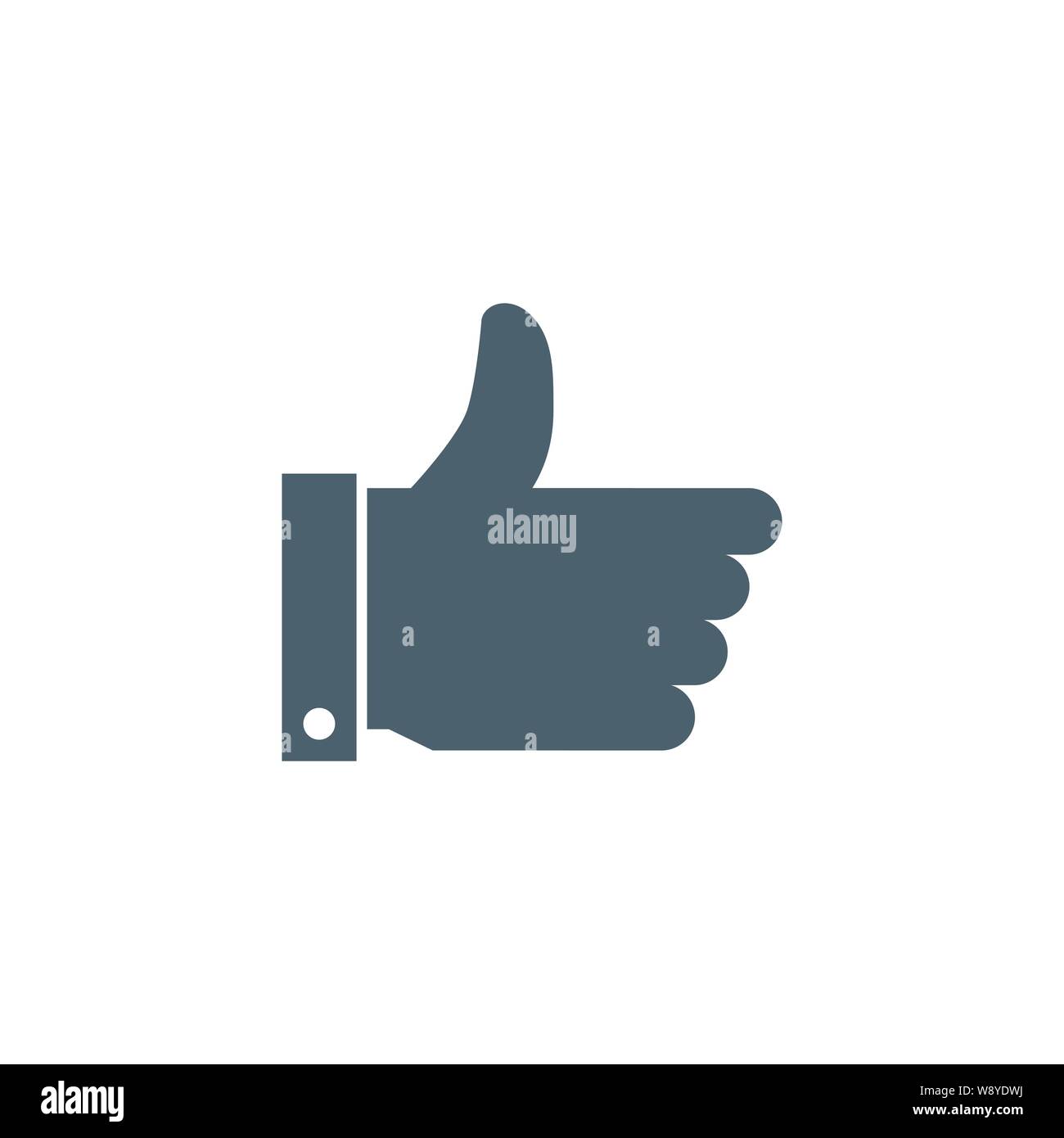 Like related vector glyph icon. Stock Vector