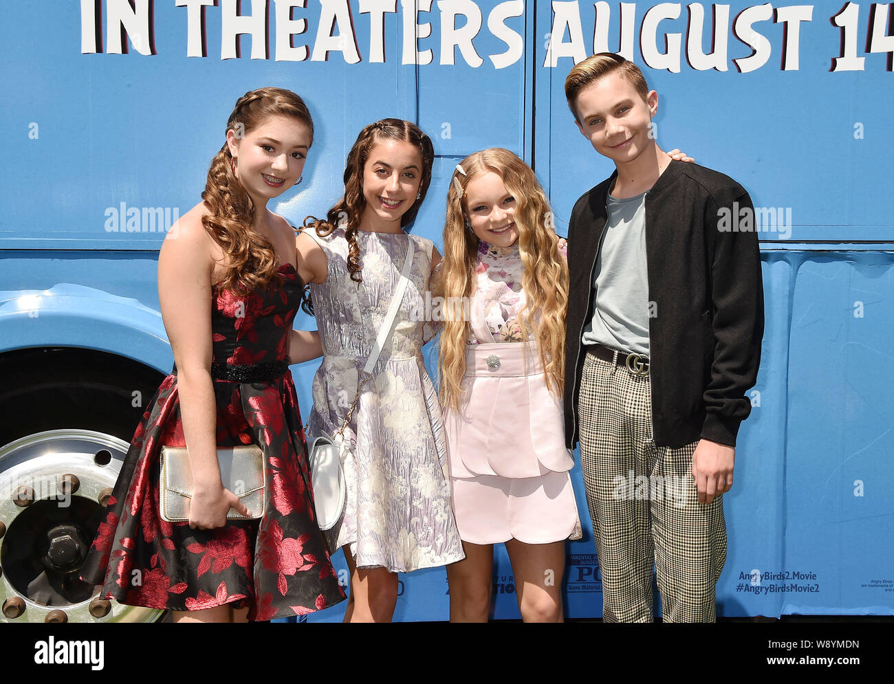LOS ANGELES, CA - AUGUST 10: (L-R) Hannah Colin, GiaNina Paolantonio