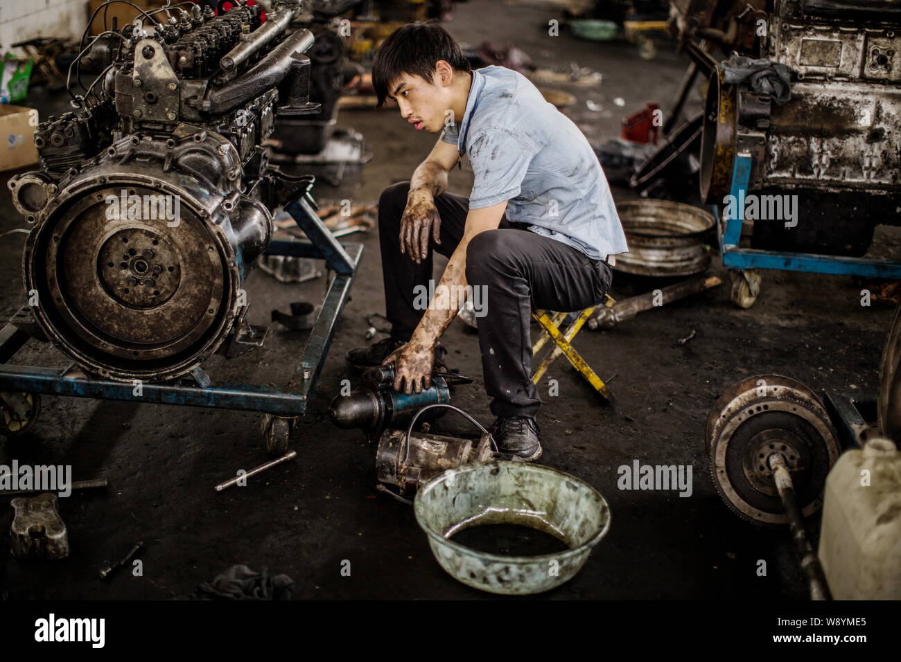 Old technical school hi-res stock photography and images - Alamy