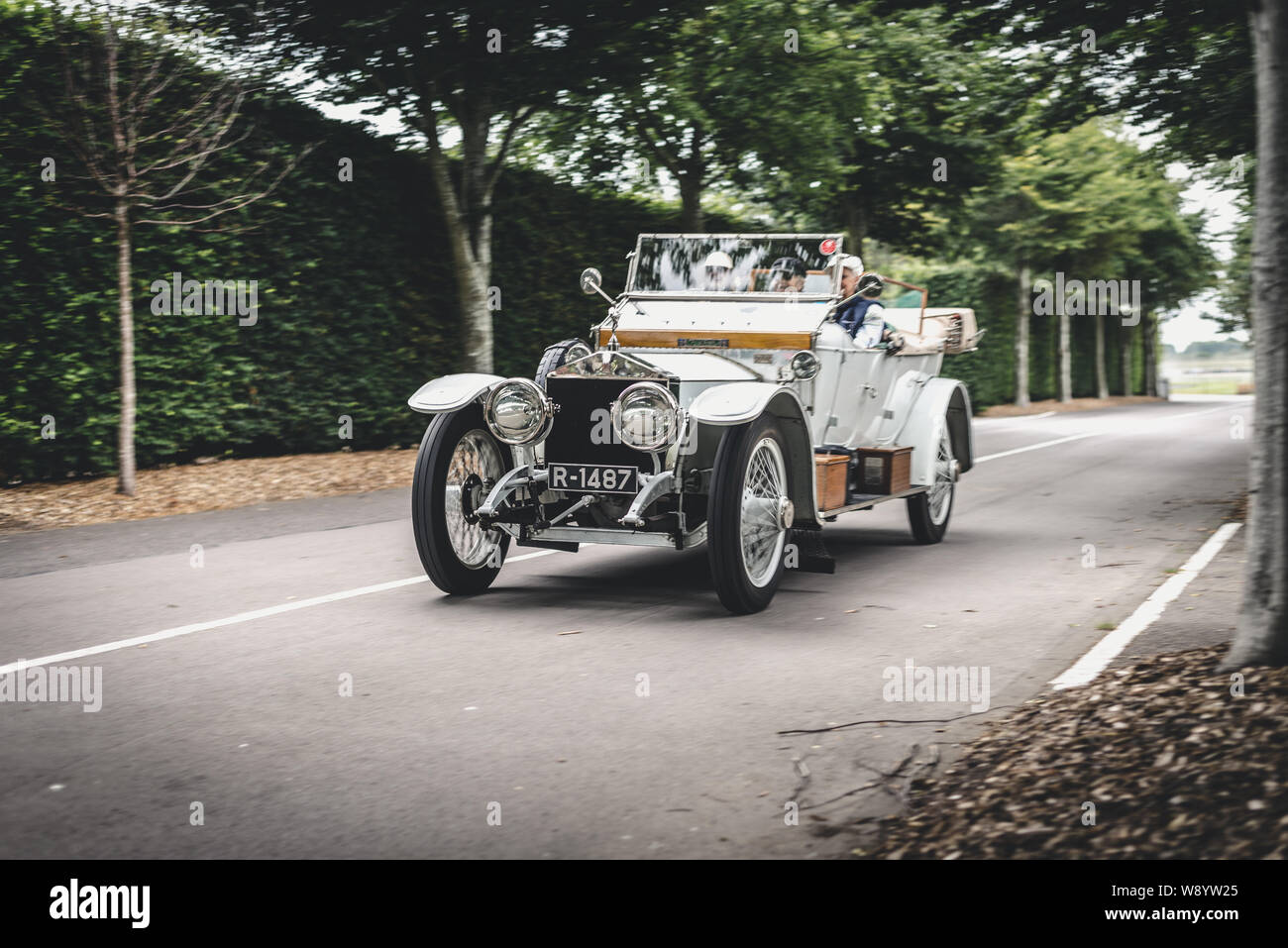 Classic Cars at Goodwood Motor Racing Circuit Breakfast Club, Near