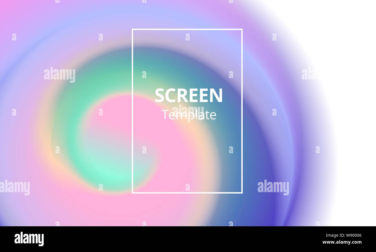 Colorful geometric background. Fluid shapes composition. Cool gradient shapes composition. Stock Vector