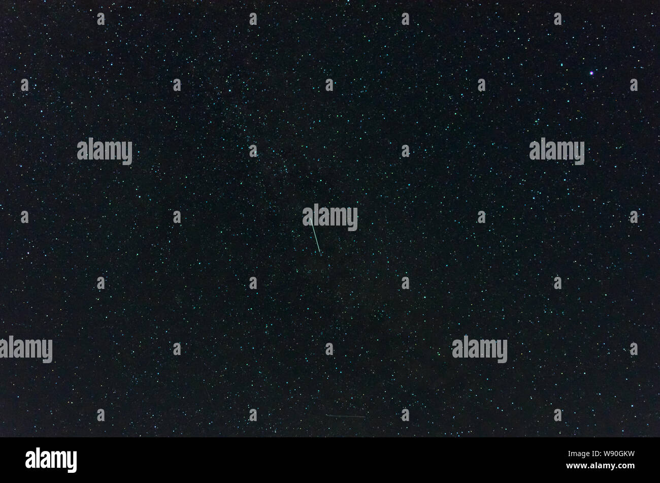 starry sky at night, stars and space Stock Photo Alamy
