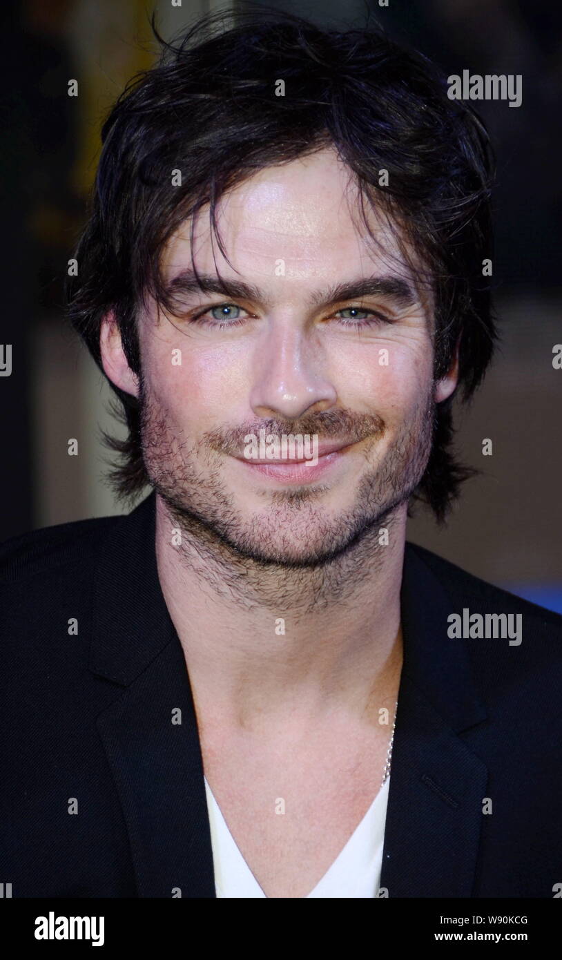 American Actor Ian Somerhalder Smiles At An Exclusive Interview By Chinese Internet Giant Tencent During The 20th Shanghai Tv Festival In Shanghai Ch Stock Photo Alamy