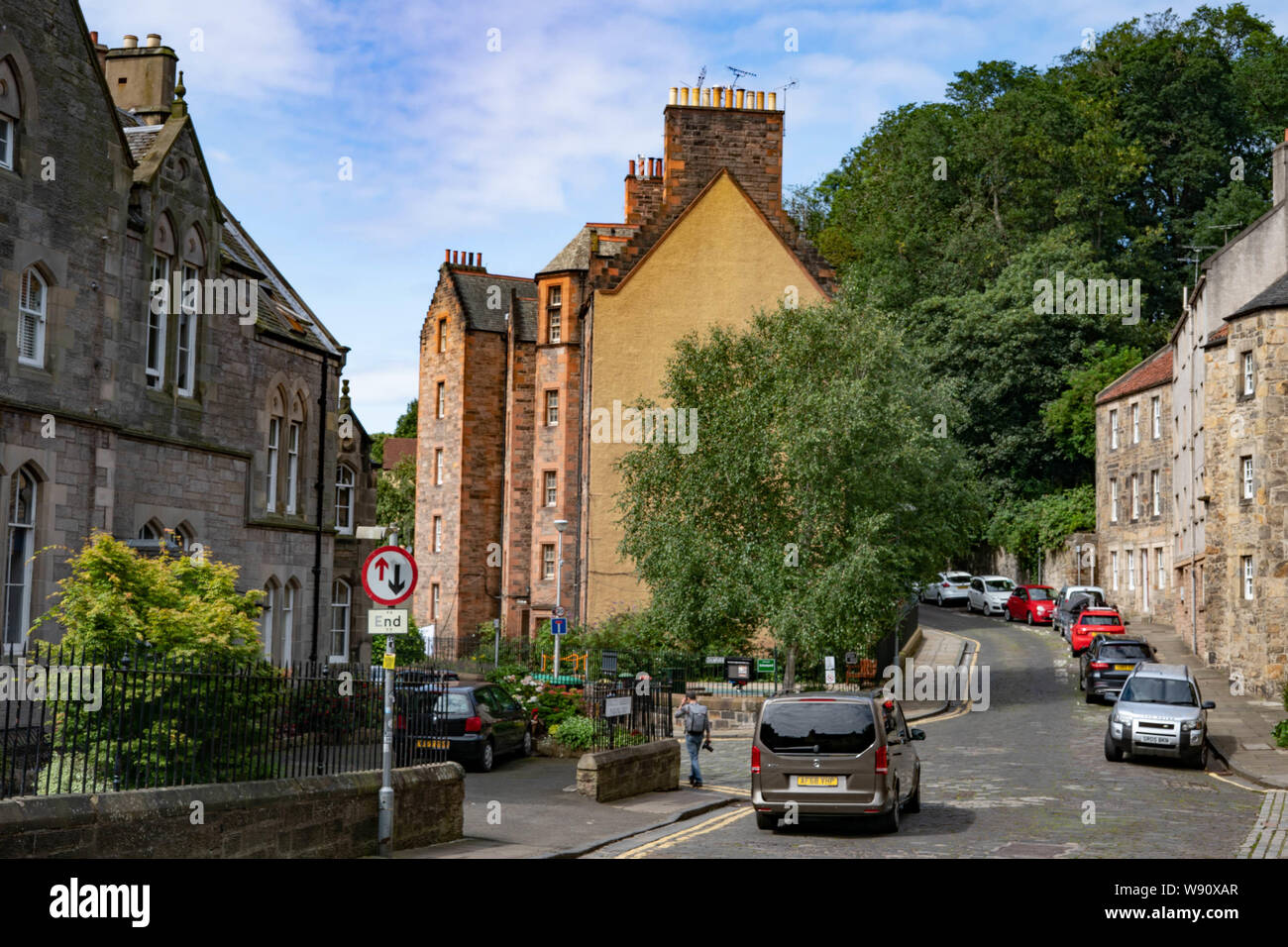 dean village edinburgh Stock Photo Alamy
