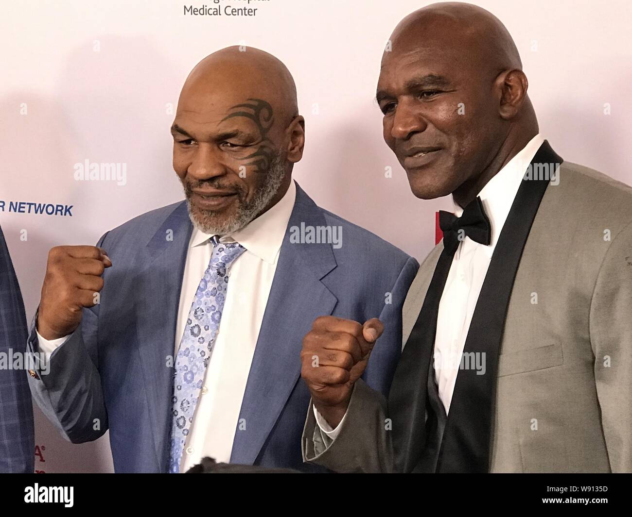Evander Holyfield And Mike Tyson Friends