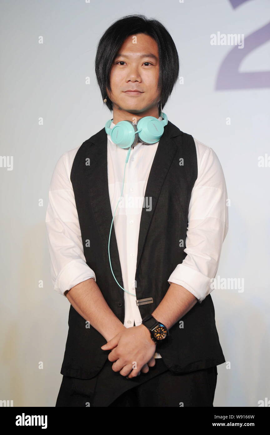 Masa (Matthew Tsai Shen-yen) of Taiwanese band Mayday poses at a