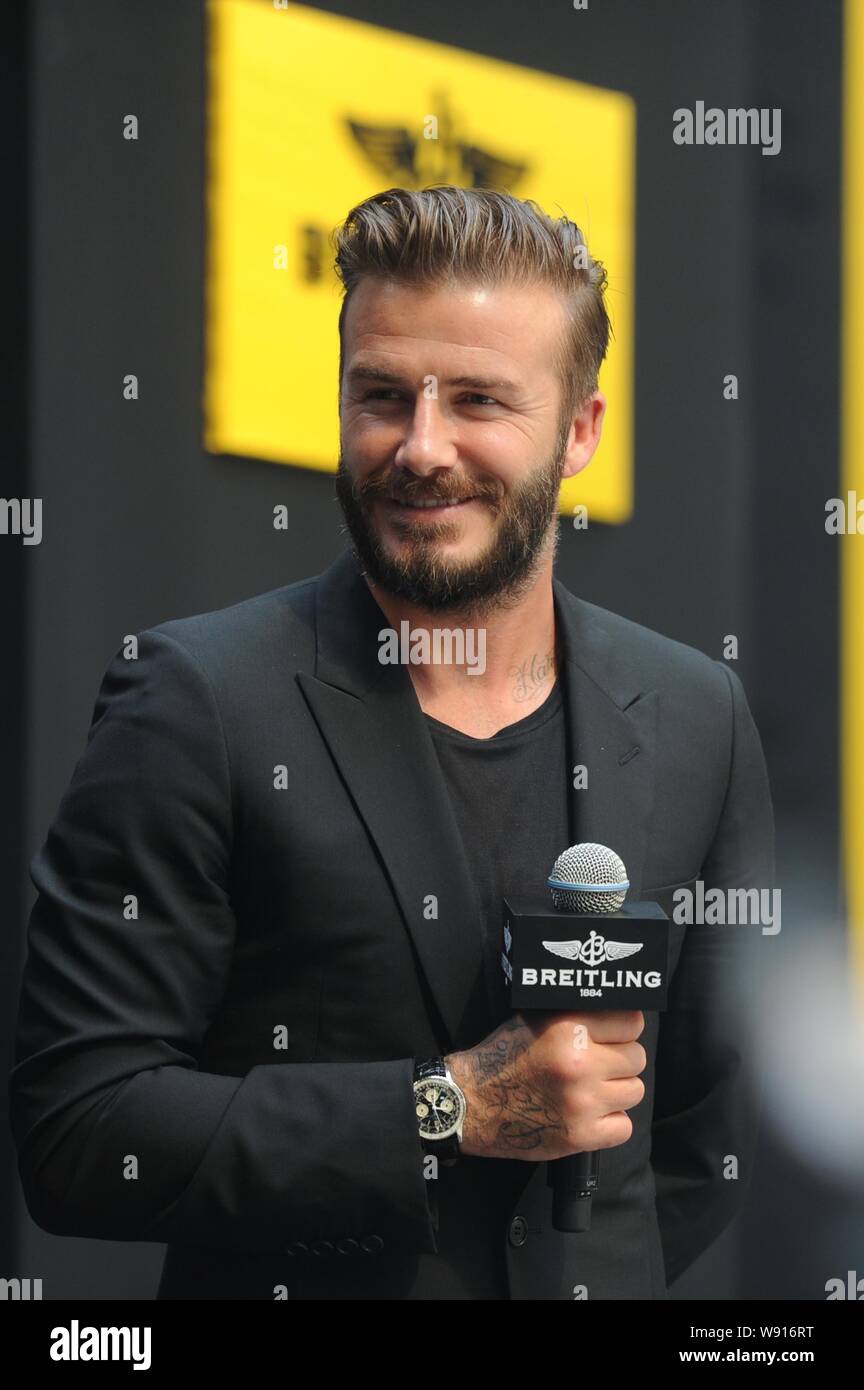 Breitling beckham hi-res stock photography and images - Alamy