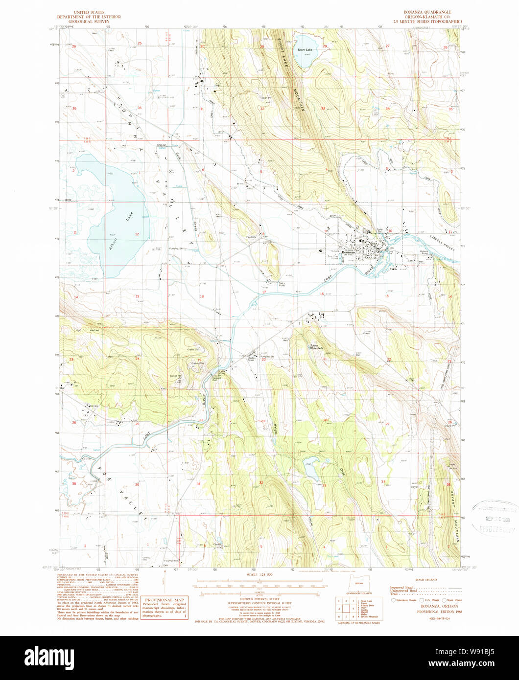 Bonanza map hires stock photography and images Alamy