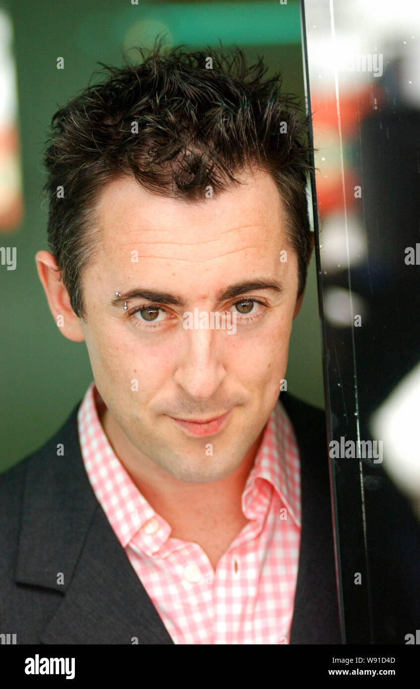 Star of screen and Broadway, actor Alan Cumming pictured at The Edinburgh International Film Festival today ( Monday 20/8/01) where his new film, The Anniversary Party,  in which he stars with Jennifer Jason Leigh was being premiered at the cities Dominion Cinema. Stock Photo