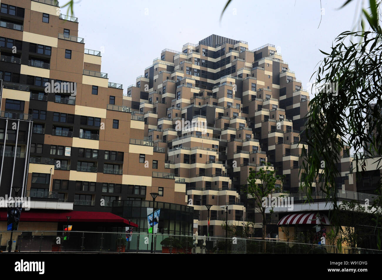 The Pyramidshape office building in Kunshan, east Chinas Zhejiang