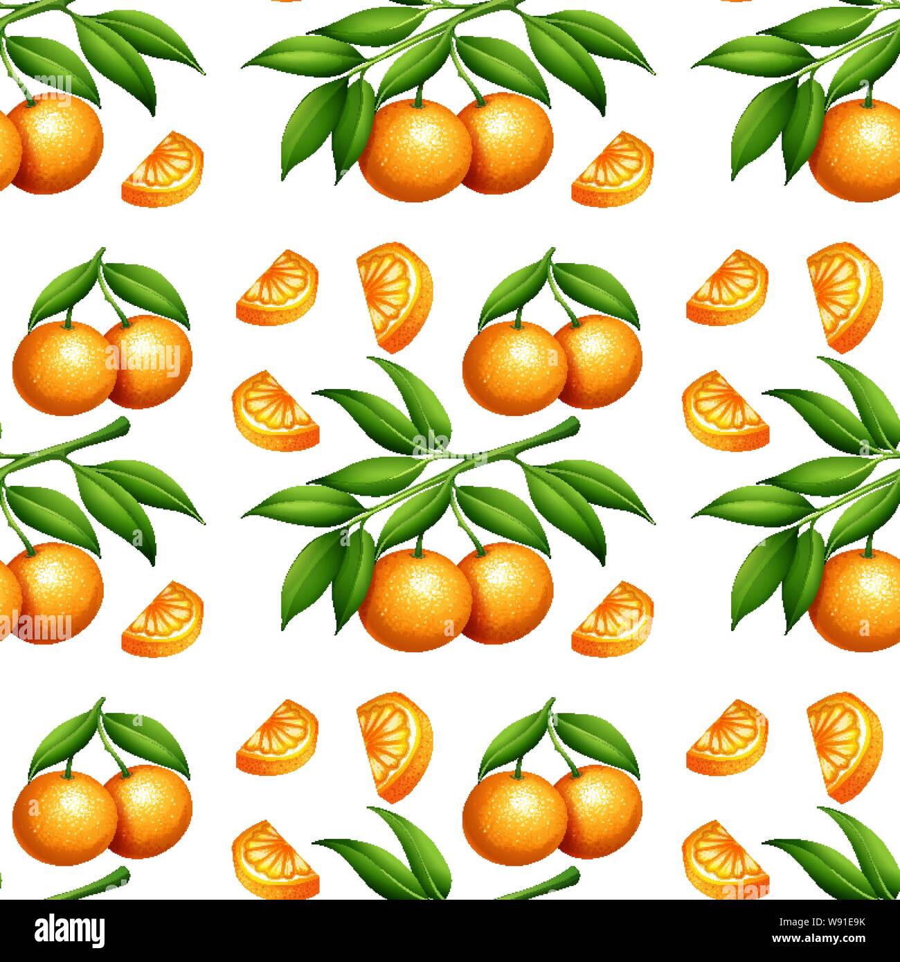 Seamless design pattern isolated on white illustration Stock Vector ...