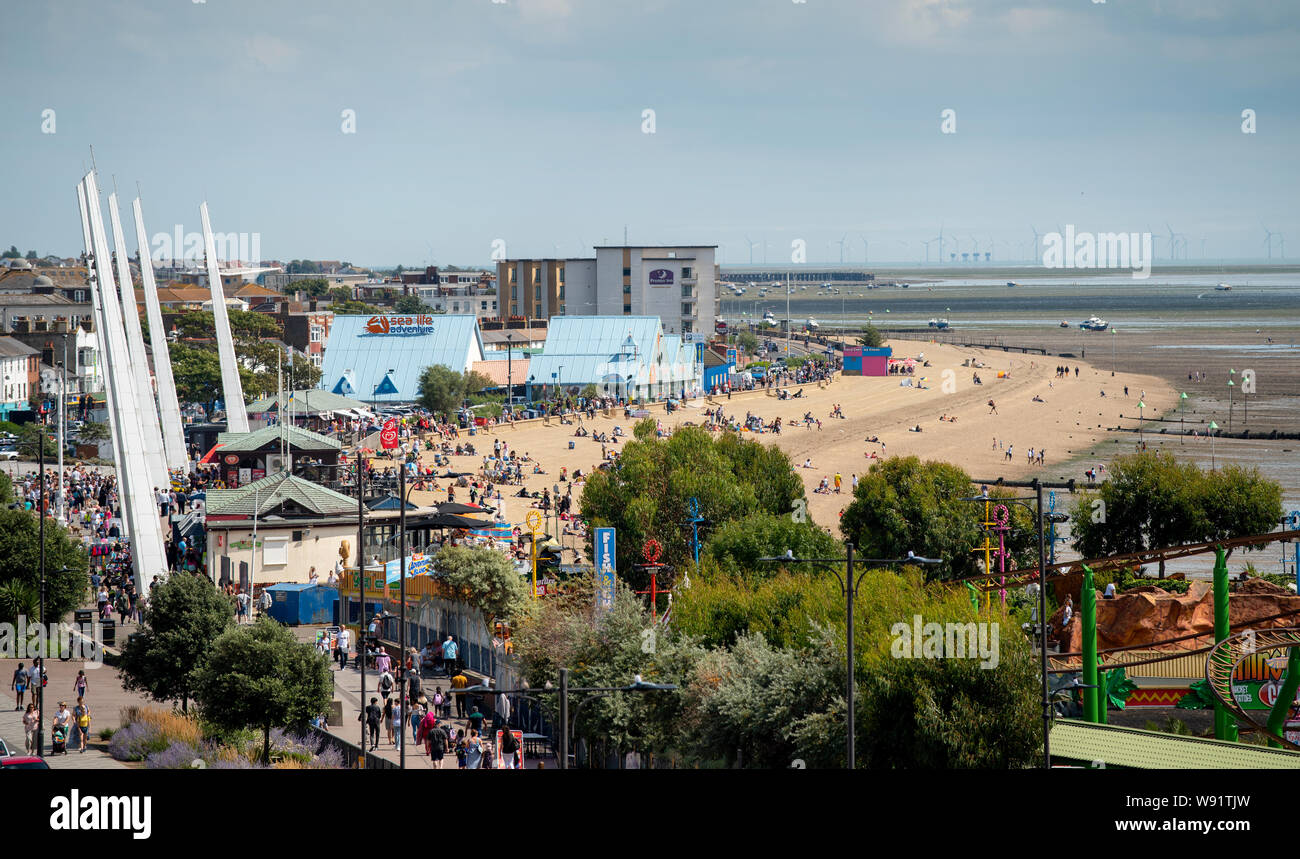 Southend on sea adventure island hires stock photography and images