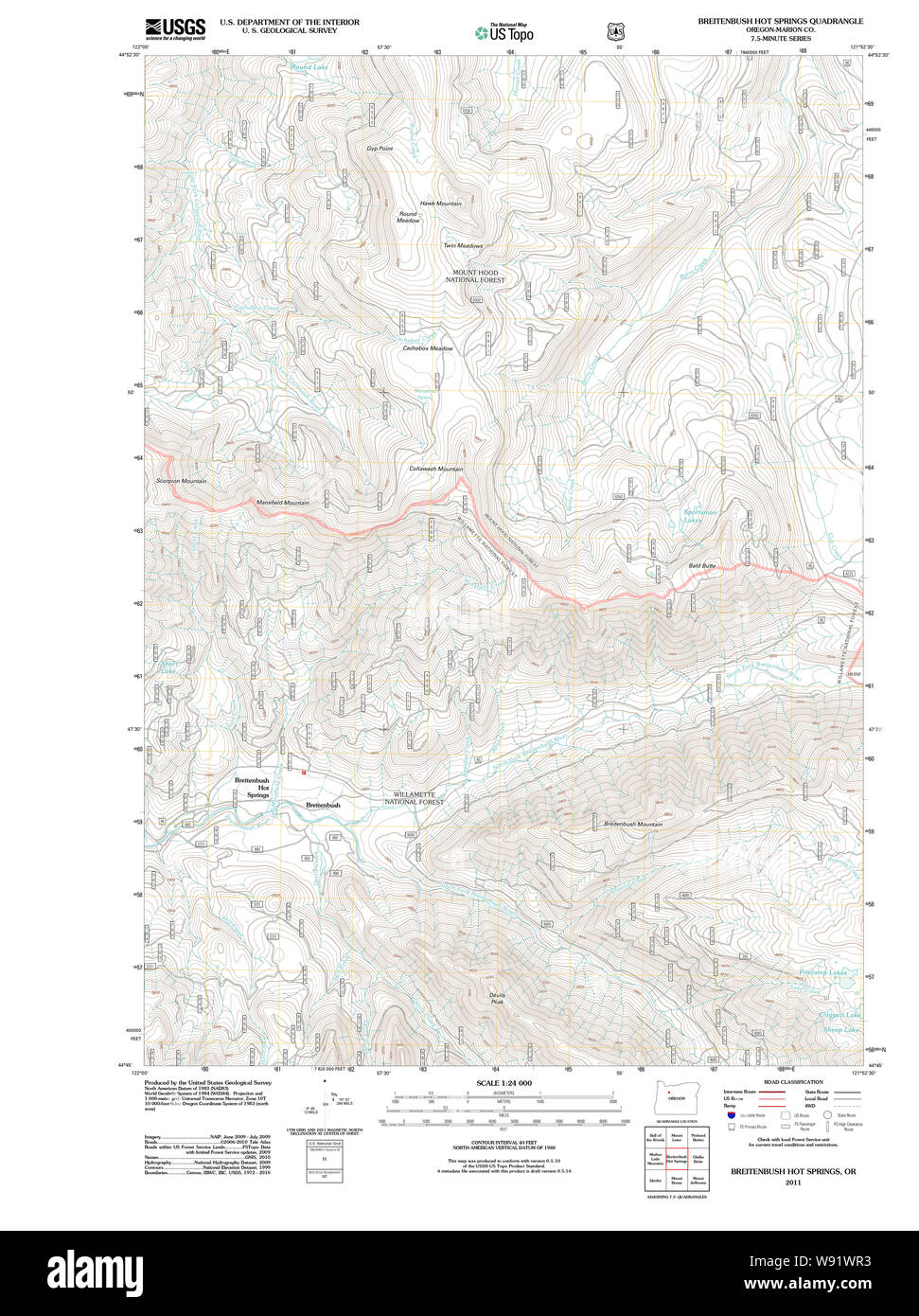 Usgs Thermal Springs Map Hot Springs Map Cut Out Stock Images & Pictures - Alamy