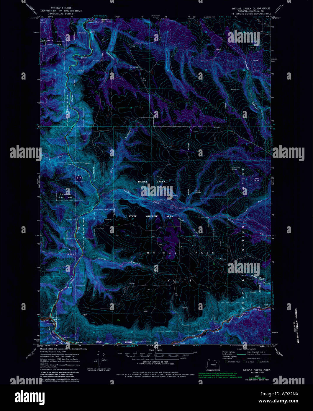 Bridge creek oregon restoration hires stock photography and images Alamy