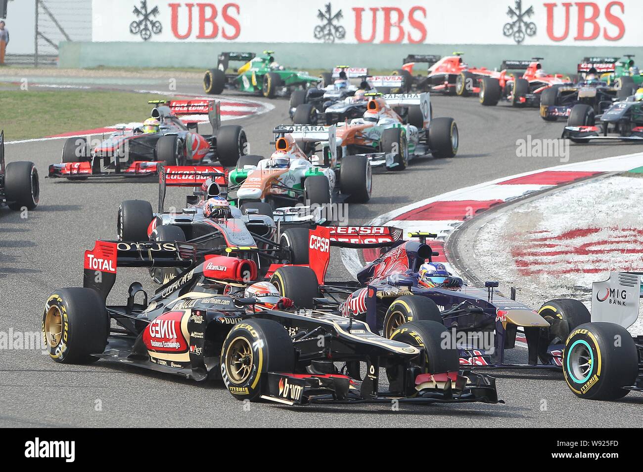 f1 drivers 2013