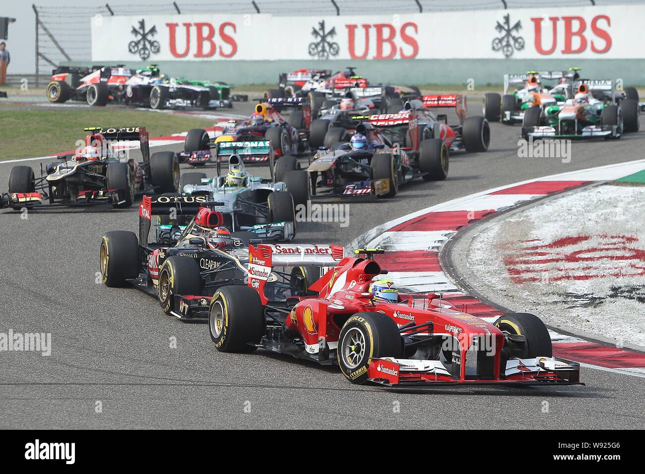 f1 drivers 2013