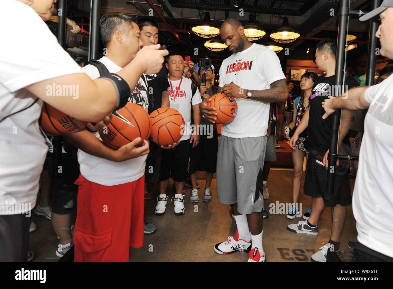lebron james basketballs