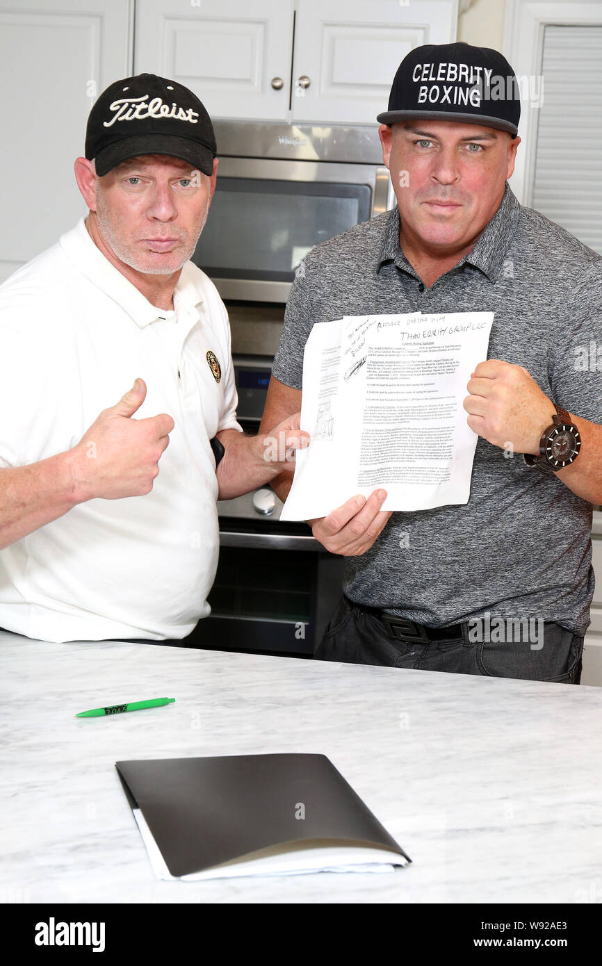 Lenny Dykstra signs deal to fight Bagel Boss Guy in Atlantic City
