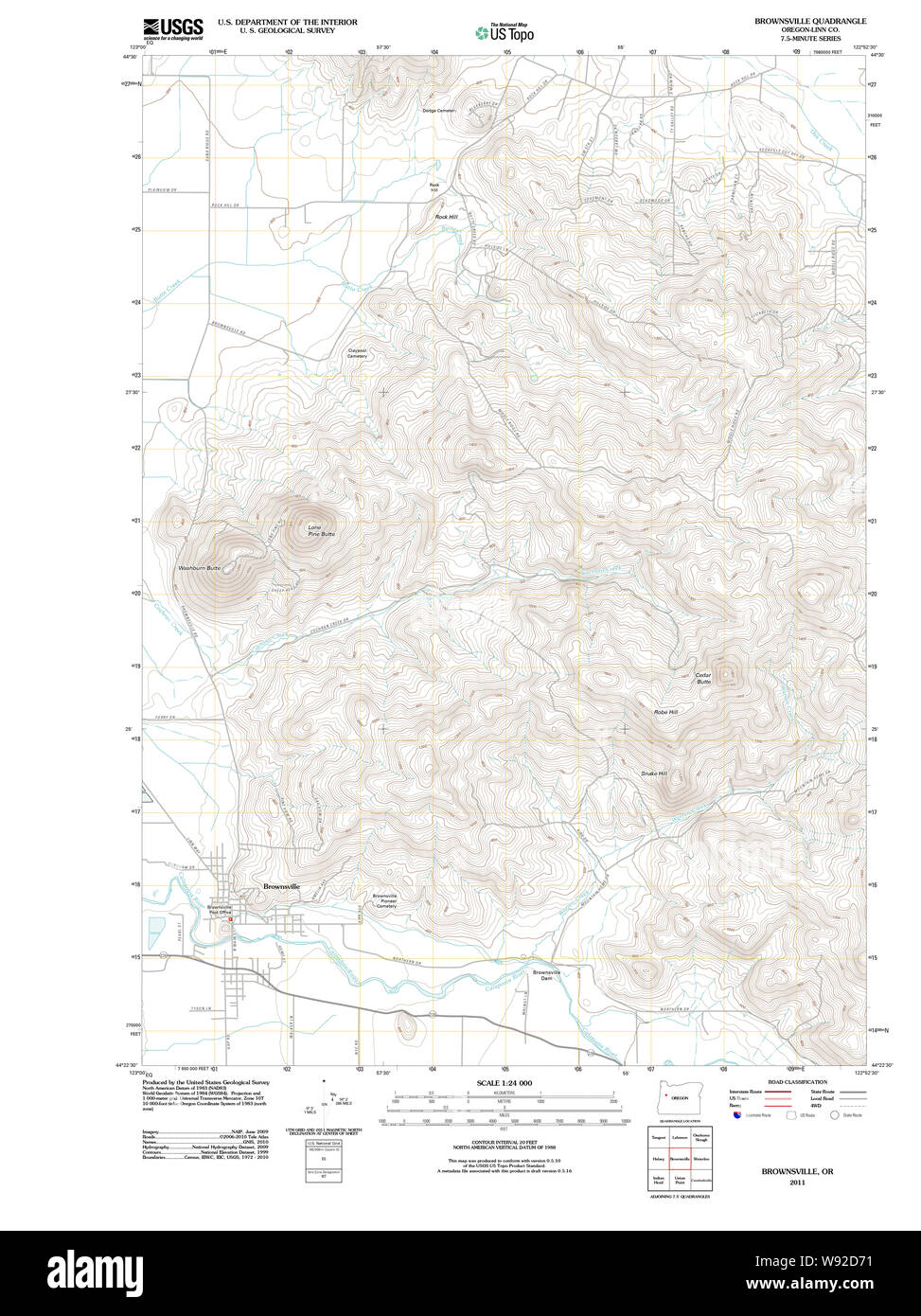 Brownsville map hires stock photography and images Alamy