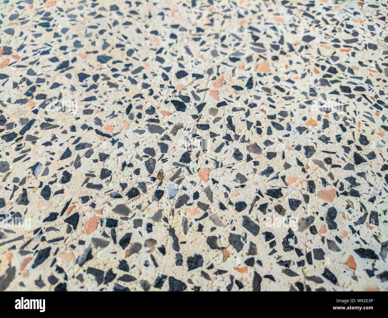Whets stone table for background,lowkey Stock Photo
